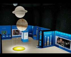 The museum incardinates a complex including sections like a fun science gallery and other galleries to display textile and space to the visitors.